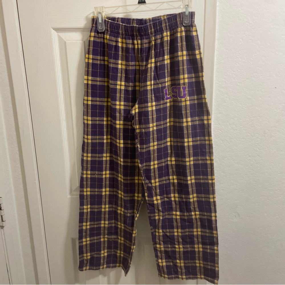 Boxercraft Purple and Yellow Plaid Pants
